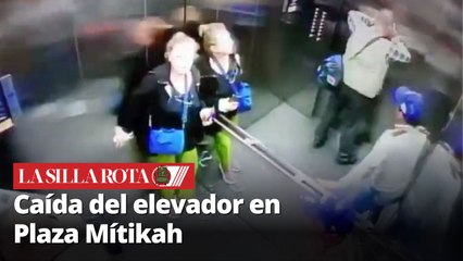 Video muestra desplome de elevador en Plaza Mítikah