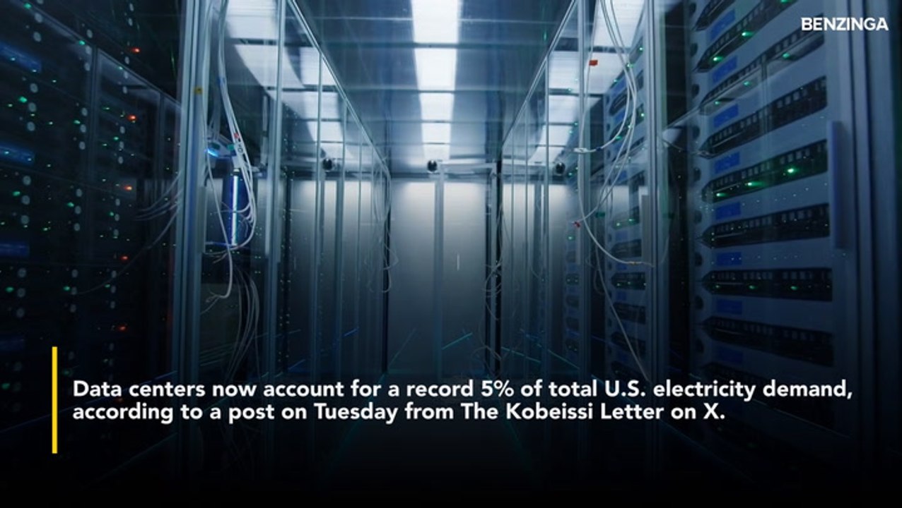 Data Centers Now Consume 5% Of US Power, Set To Double As $6.7 Trillion  Buildout Sparks Grid Concerns