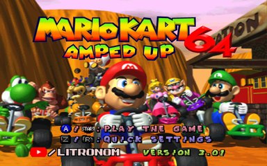 MARIOKART 64 AMPED UP. VERSION 3.01. SPECIAL CUP 100CC.