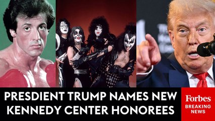 President Trump Reveals Kennedy Center Honorees Including Sylvester Stallone, KISS