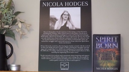 Kent woman turns recovery from two life-threatening crises into five-book deal to inspire others.