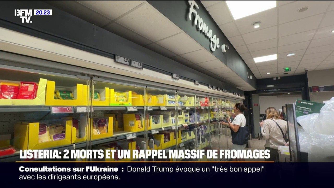 Rappel massif de fromages après deux décès et 21 cas de listériose