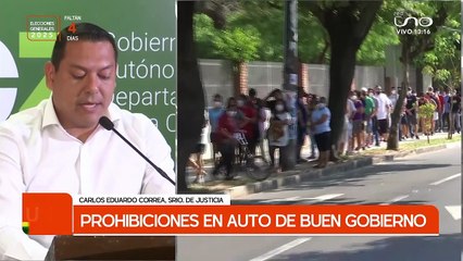 PROHIBICIONES EN AUTO DE BUEN GOBIERNO