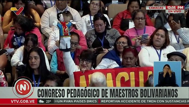 Caracas | Instalado el 1° Congreso Pedagógico de Maestros y Maestras Bolivarianos