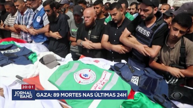 Gaza tem 89 mortes em apenas 24 horas