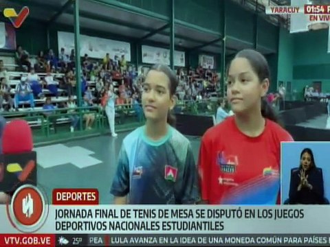 Yaracuy | Atletas estudiantes de Caracas sumaron dos preseas de oro en Juegos Estudiantiles 2025