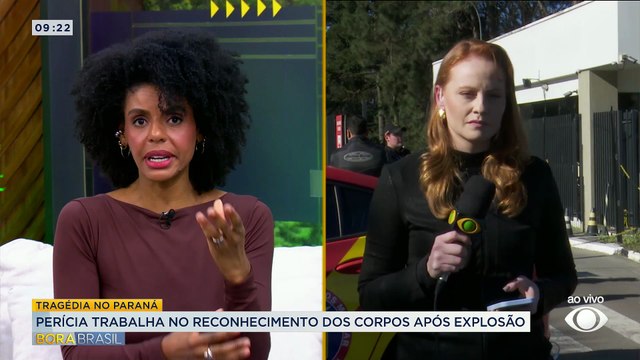 Perícia trabalha para reconhecer corpos após explosão no Paraná