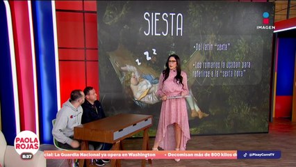 ¿Cuál es el origen de la palabra siesta? | DPC con Paola Rojas