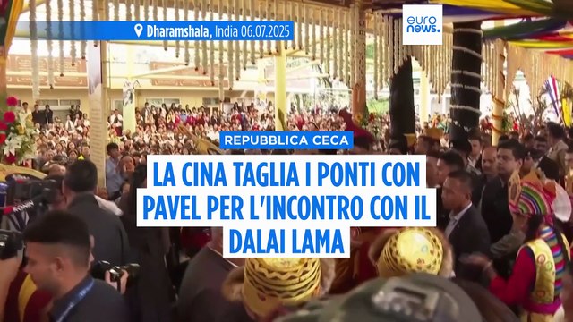 La Cina taglia i rapporti con il presidente ceco Petr Pavel per l'incontro con il Dalai Lama