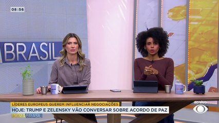 Trump e Zelensky vão conversar sobre acordo de paz