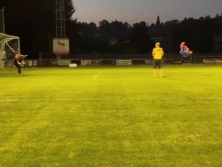 Le penalty original d'Antoine Cornet