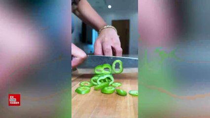 Ünlü içerik üreticisi Ana Sofia Fehn menemen yaptı