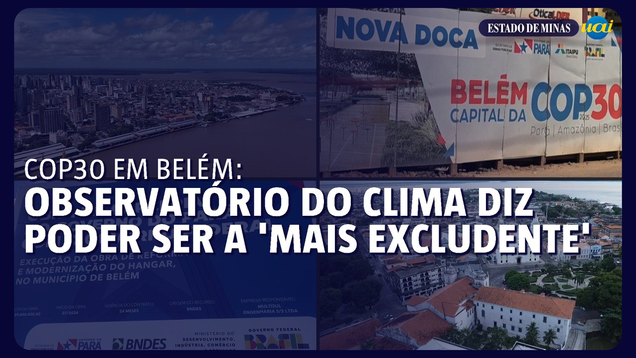 Observatório do Clima alerta que COP30 em Belém pode ser a 'mais excludente'