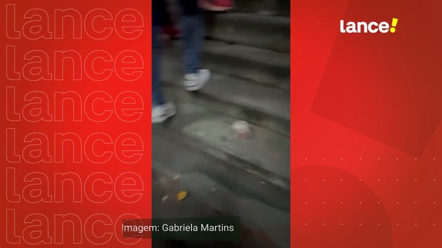 Torcedora do São Paulo mostra estádio após briga na Libertadores