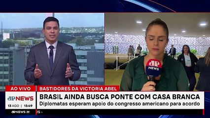 Tarifaço de Trump: Brasil ainda busca ponte com a Casa Branca | TEMPO REAL