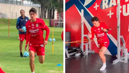 Chivas se prepara en Verde Valle para recibir a Juárez en la Jornada 5 de la Liga MX