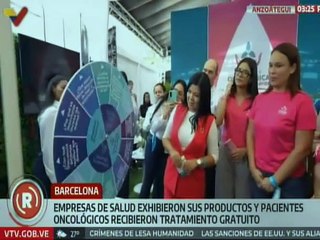 Anzoátegui | Empresas de salud exhibieron sus productos en la Unidad Oncológica Dra. Maruja Clavier