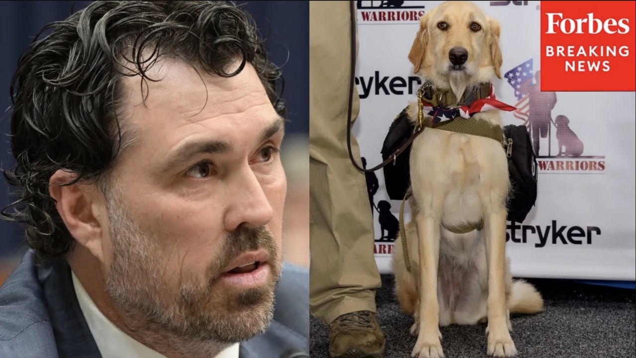 ‘A Life Changing Event’: Morgan Luttrell Advocates For Grants To Help Veterans Get Service Dogs