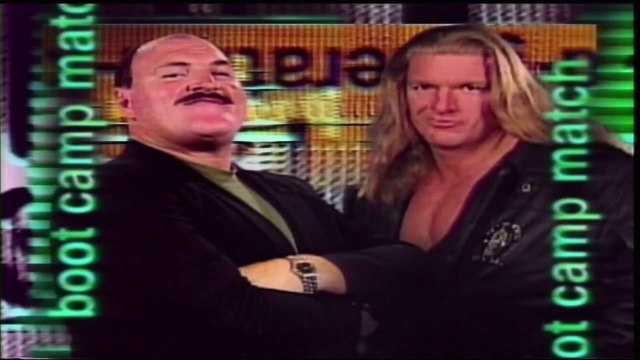 Triple H w/ Chyna vs Sgt Slaughter Boot Camp Match - D-Generation X: In Your House 7/12/97