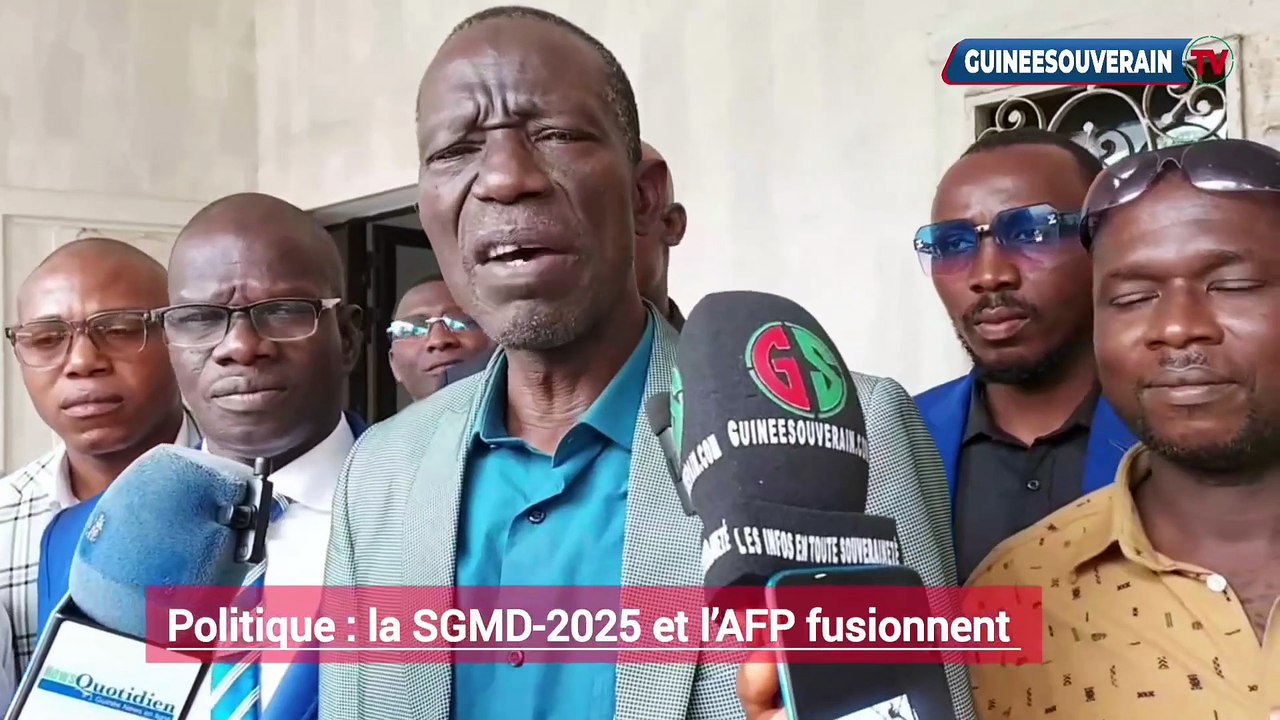 « À partir de l’instant, la Synergie Général Mamadi DOUMABOUYA 2025 n’existe plus»,