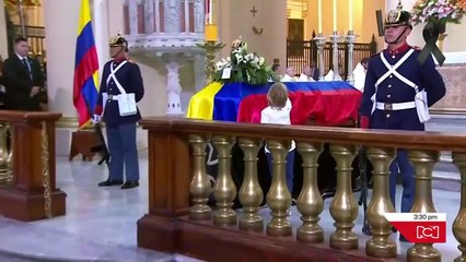 Así fue el funeral de Miguel Uribe: Colombia le dio el último adiós al senador