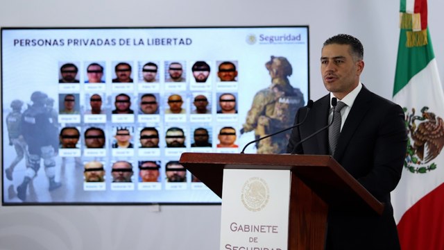 Gobierno de México anuncia la extradición de 26 miembros del crimen organizado a Estados Unidos