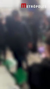 Vídeo! Aluno leva surra de colegas e vai parar no hospital após confusão em sala