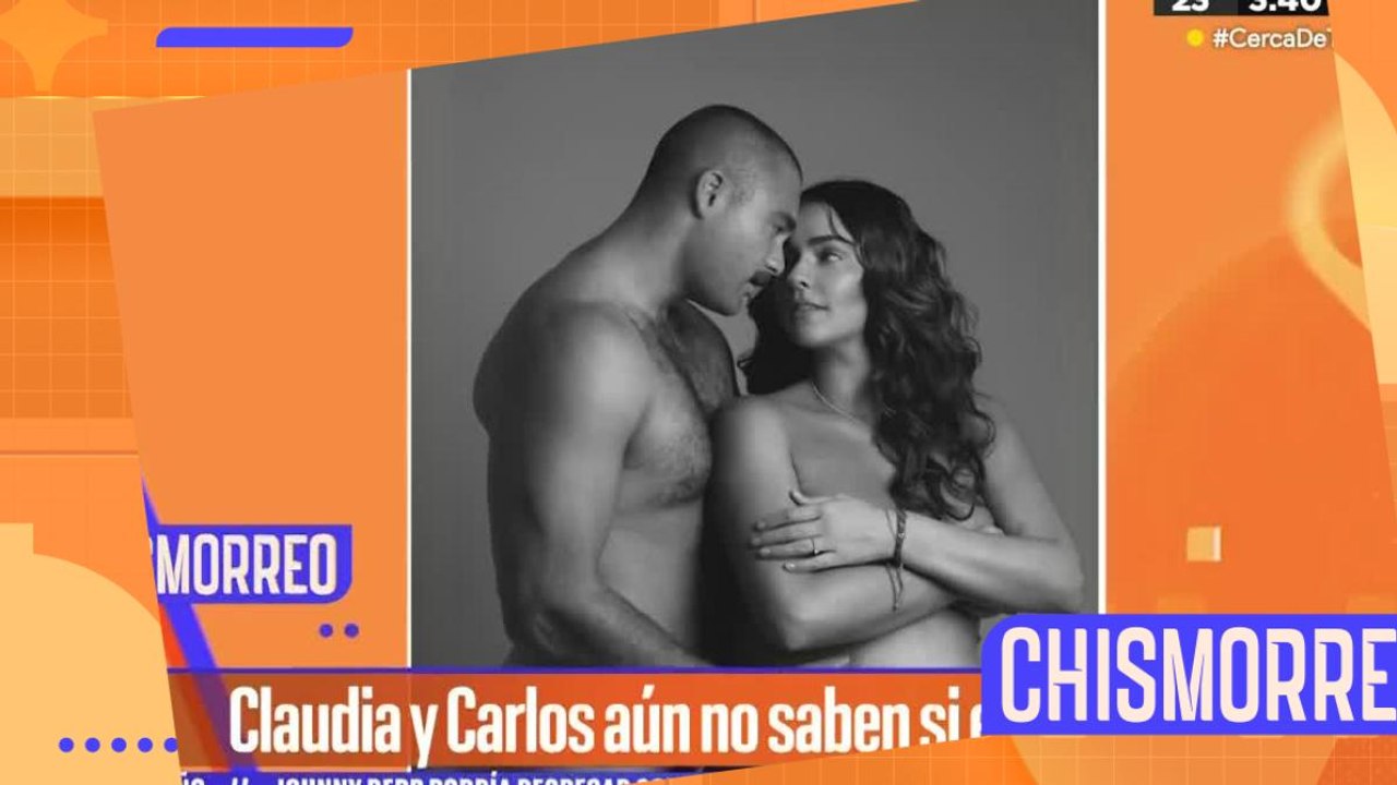 Carlos Said y Claudia Martín esperan a su primer bebé