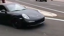 Porsche ile Erken Biten Kalkış Şov