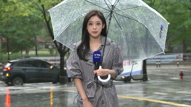 [날씨] 출근길 중부 '호우특보'...오전까지 시간당 30∼70mm / YTN
