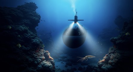How does a submarine work? The astonishing secret to submerging and ascending at will.