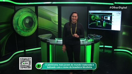 A astrônoma mais jovem do mundo! Asteroide é batizado com o nome da brasileira Nicolinha