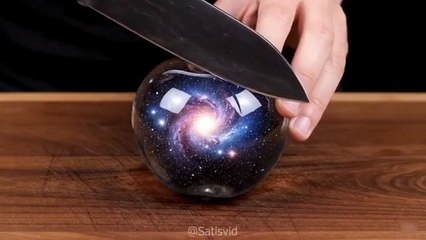 1 Hour of Satisfying AI ASMR Glass Cutting Video  AI ASMR