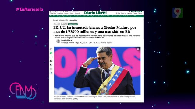 Estados Unidos incauta a Nicolás Maduro una mansión en República Dominicana | ENM