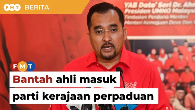 Umno serah nota bantah ahli masuk parti kerajaan perpaduan