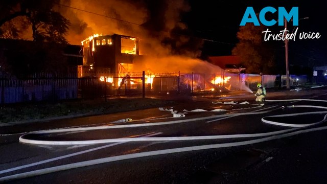 Factory fire contained before spreading to lithium-ion battery storage