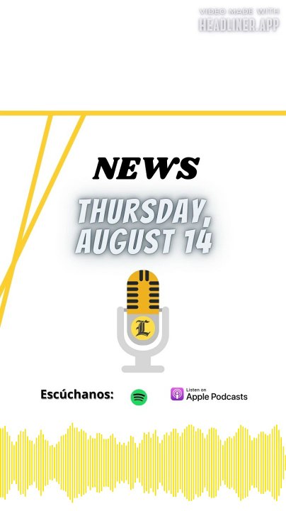 News | Thursday, August 14 2025