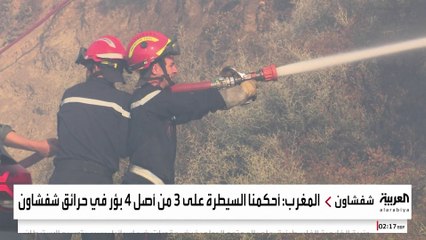 حرائق الغابات بإقليم شفشاون تلتهم مساحات واسعة من الحقول