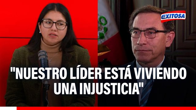 Martín Vizcarra: Nuestro líder está viviendo una injusticia , señala fundadora de Perú Primero