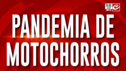 Pandemia de motochorros: mataron a la hermana de un policía.