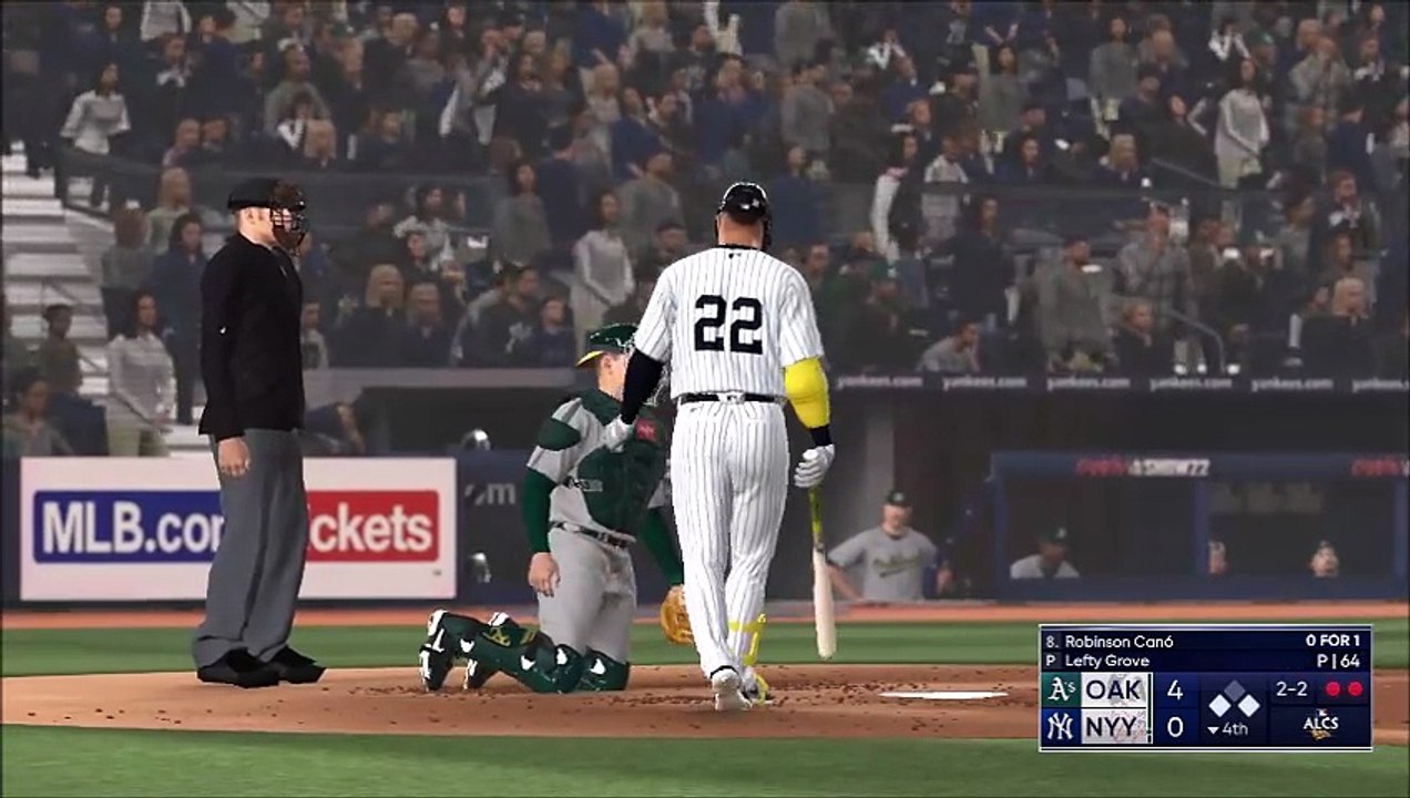HOFBL Season 2 (ALCS Game 5): Grove won't let Yanks off the hook; Yankees @ Athletics