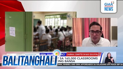 Panayam kay Sen. Bam Aquino, Chairman, Committee on Basic Education | Balitanghali