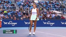 Sabalenka gets 50th win of 2025 with Cincinnati victory