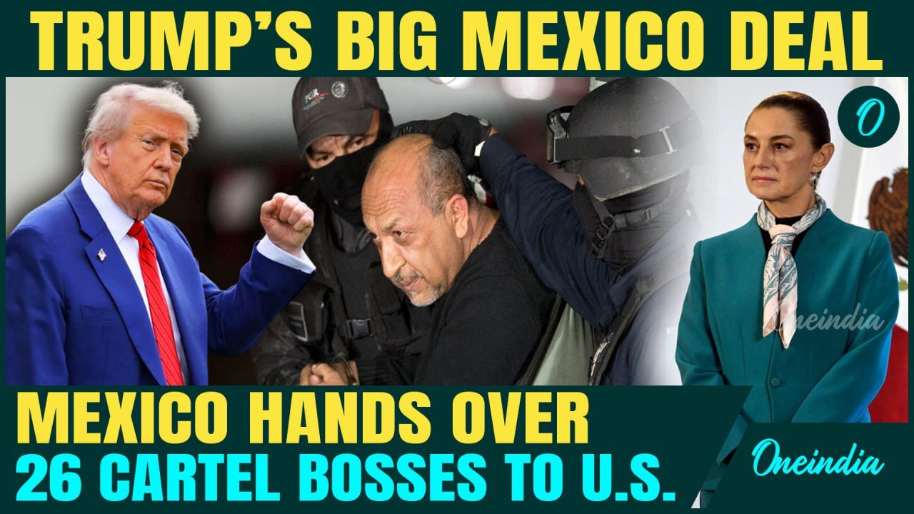 Trump's BIG Win Breaking: Mexico hands over notorious cartel bosses to US | Know The Gangsters