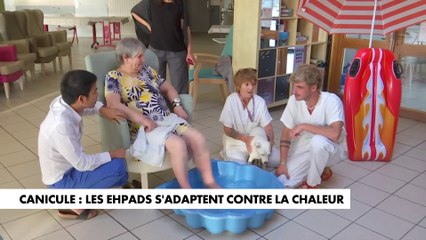 Canicule : les Ehpads s'adaptent contre la chaleur