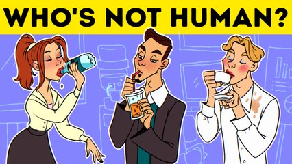 Can You Detect The Vampires In The Room? 🧛 #vampire #riddles #monster