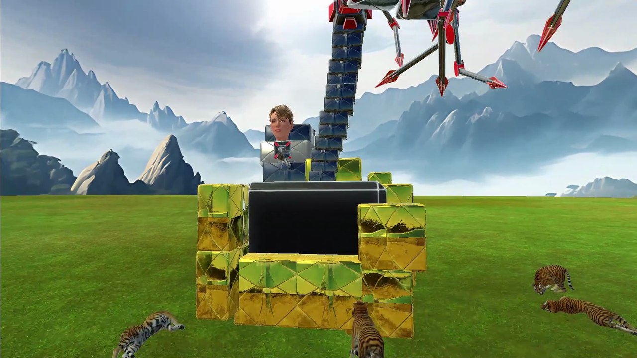 Tiger is completely wiped out by Crane's strength！