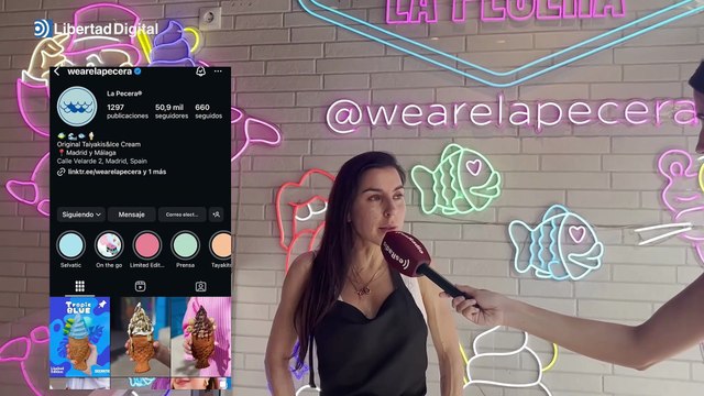 ¿Un pez japonés con helado dentro? Así es 'La Pecera', la heladería más original que arrasa en Madrid