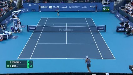 Comeback queen Rybakina knocks Keys out of Cincinnati