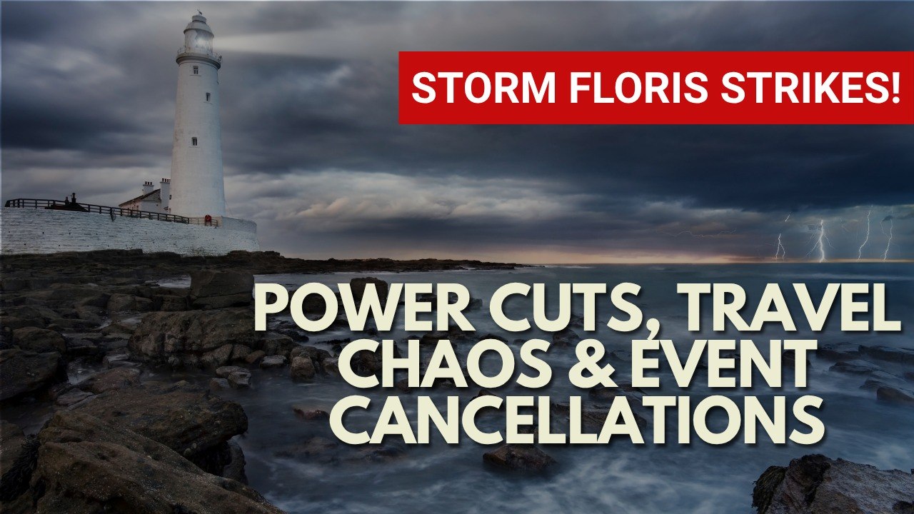 Storm Floris Hits UK with 134mph Winds—A Summer Storm Like Never Before